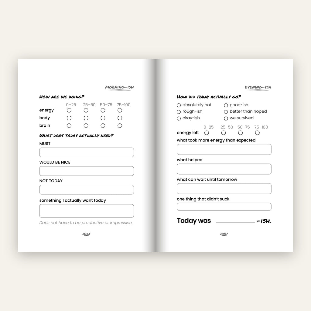 The Energy Journal | A journal for people living with invisible chronic illness