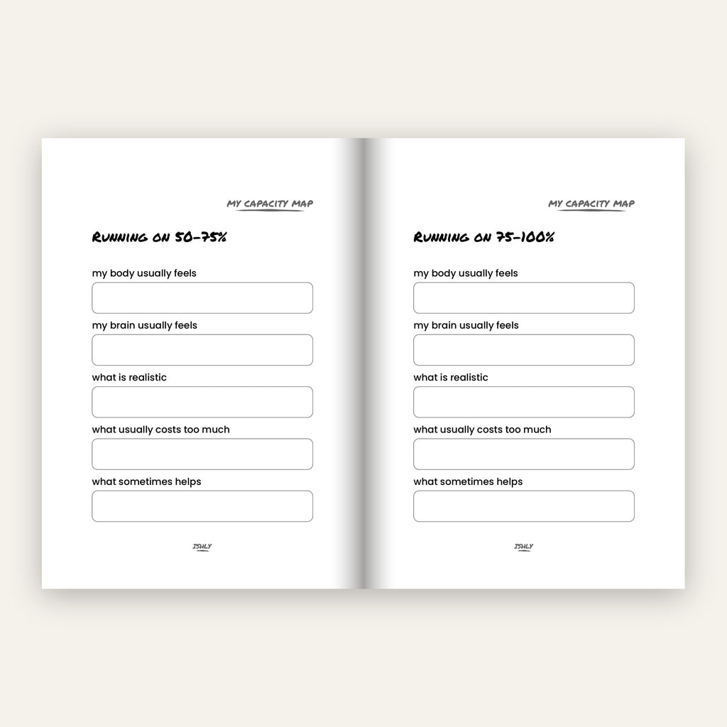 The Energy Journal | A journal for people living with invisible chronic illness