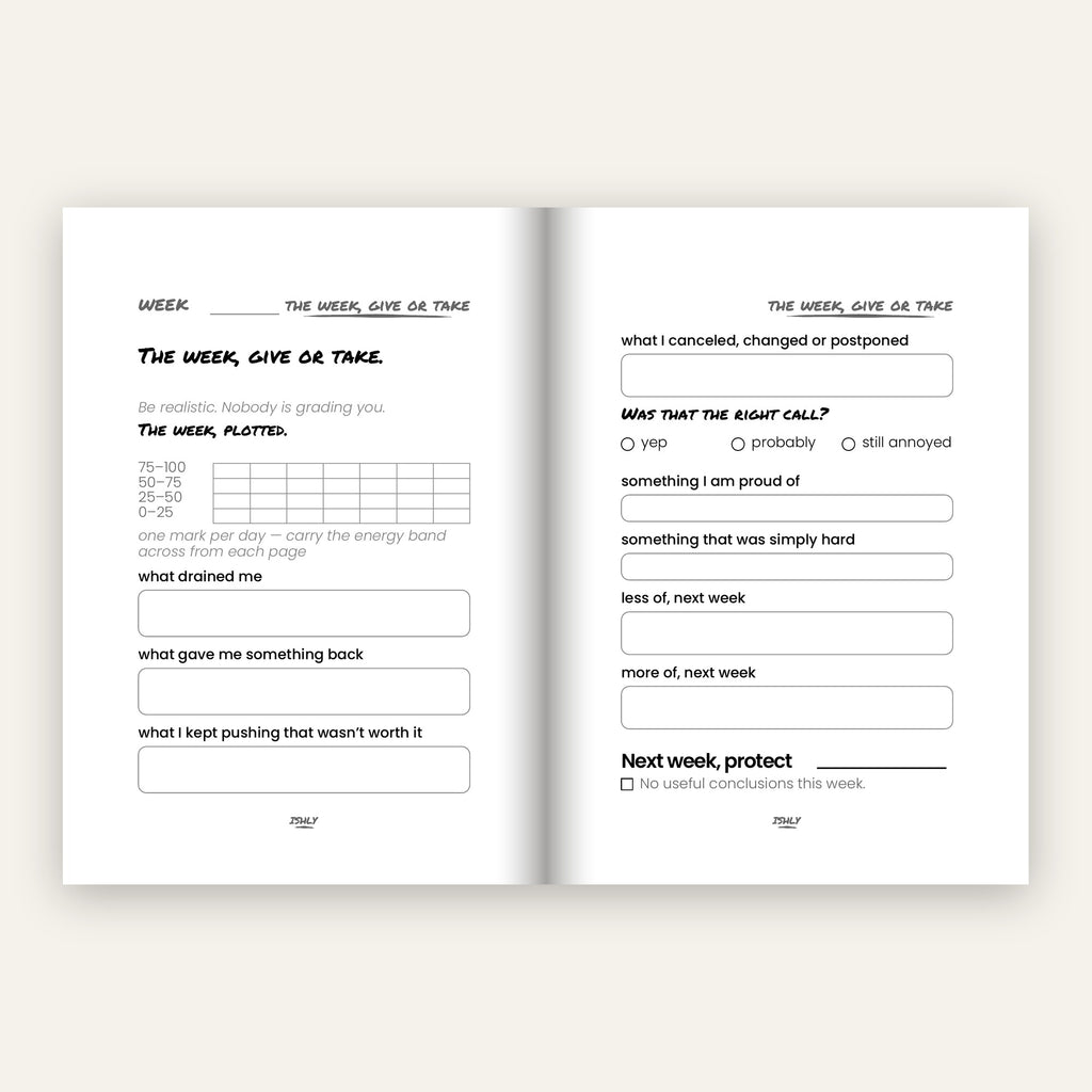The Energy Journal | A journal for people living with invisible chronic illness